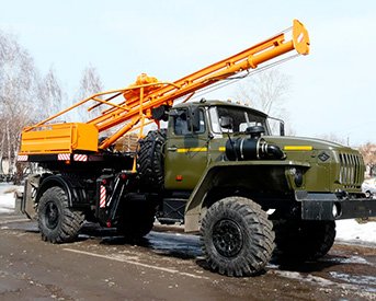 Ямобур MPK-750A4 на базе Урал-4320